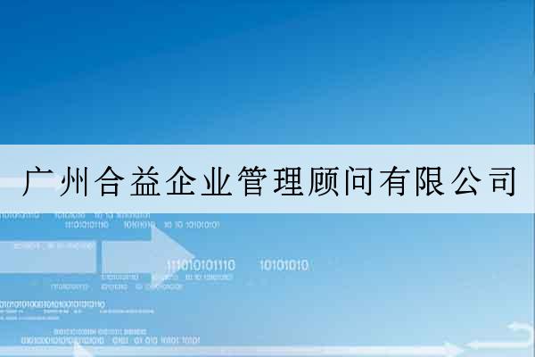 廣州合益企業管理顧問有限公司