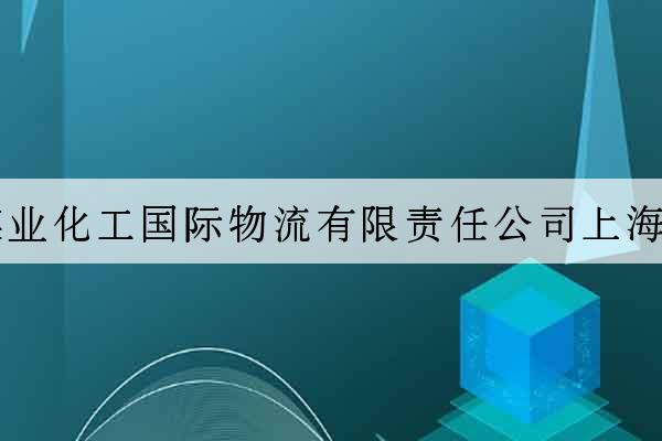 陜西煤業化工國際物流有限責任公司上海分公司